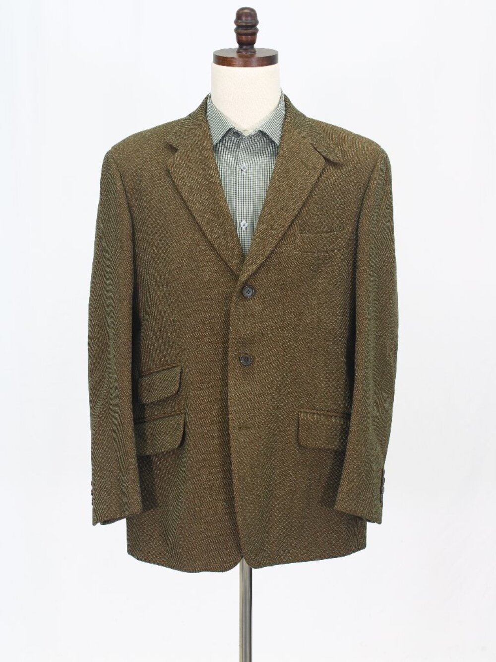 ETRO 42R Brown Blazer Sport Coat Jacket 3-Button Solid W721